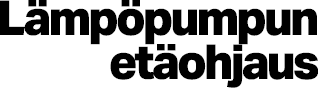 Lämpöpumpun etäohjaus