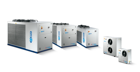 Ilmajäähdytteiset jäähdyttimet – CYGNUS Tech – R410A