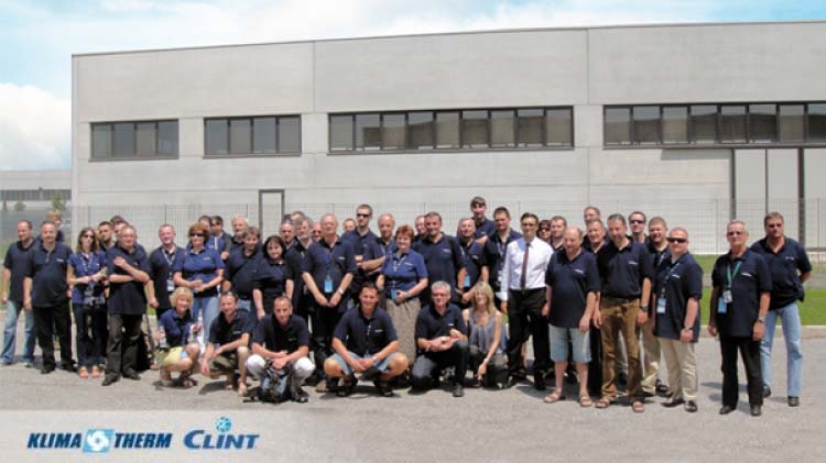 HVAC system Designers visit production facility in Italy