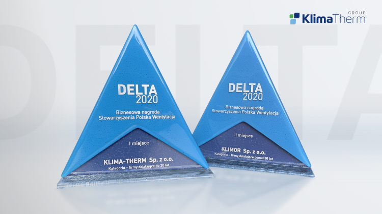Klima-Therm Group is awarded the DELTA 2020 statuettes