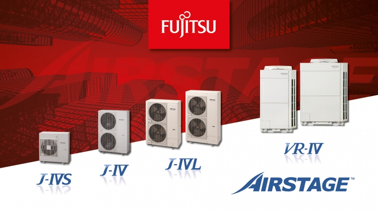 NEW Fujitsu products – IV generation of VRF Airstage systems; 20 new models. Remote management system