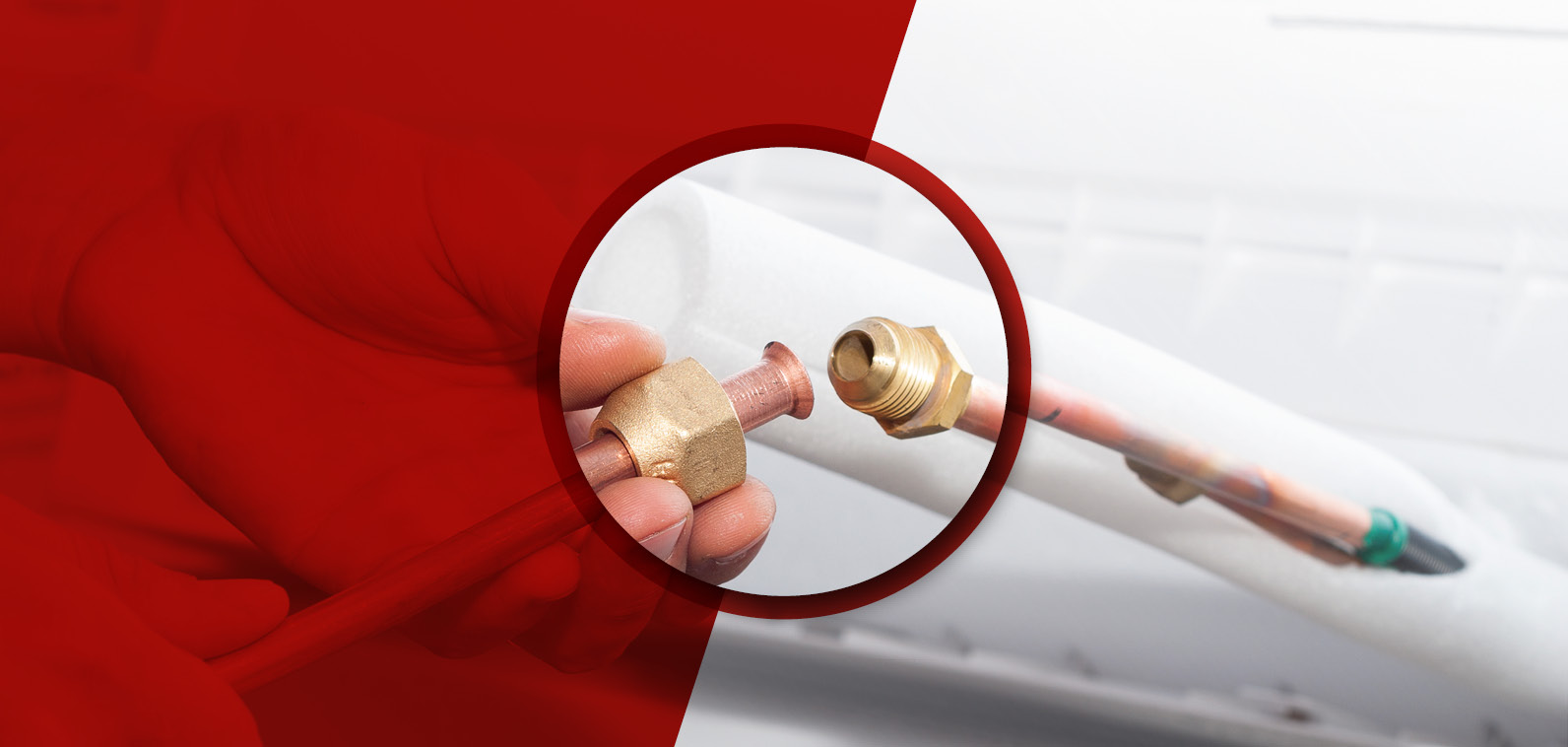 Installation of condensate drain piping