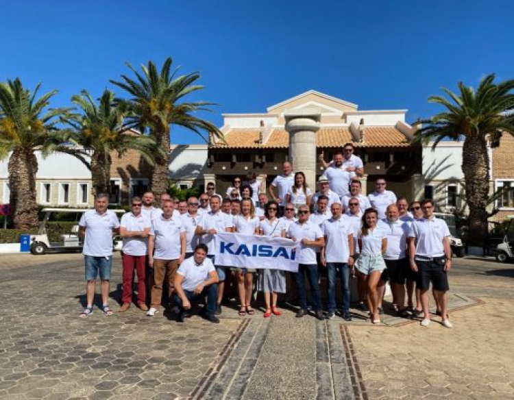KAISAI brand partners' visit to sunny Crete