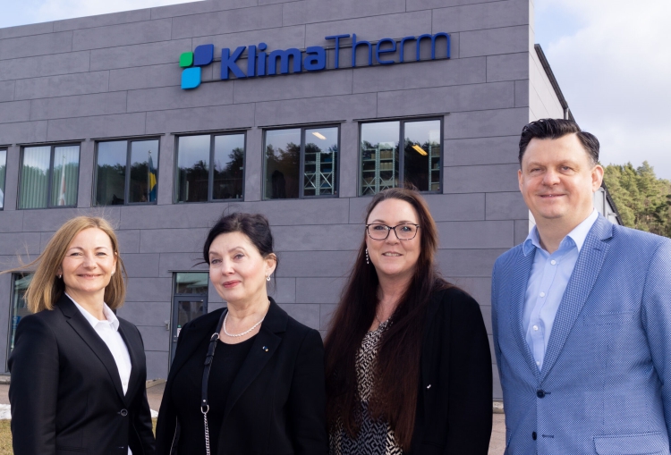The Polish Ambassador to Sweden pays a visit to Klima-Therm AB