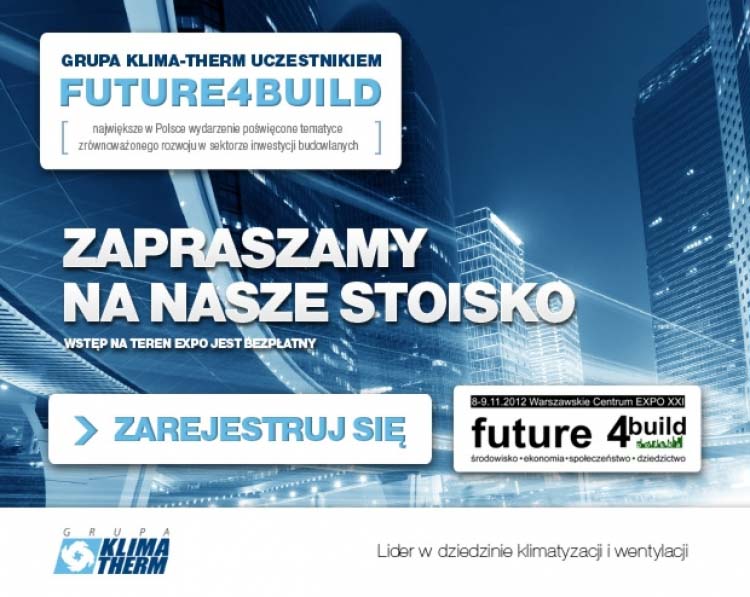 Jesień 2012: KLIMA-THERM zaprasza na najważniejsze konferencje branżowe sezonu