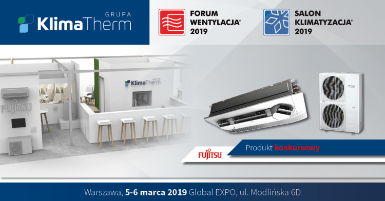 KLIMA-THERM na FORUM WENTYLACJA - SALON KLIMATYZACJA 2019