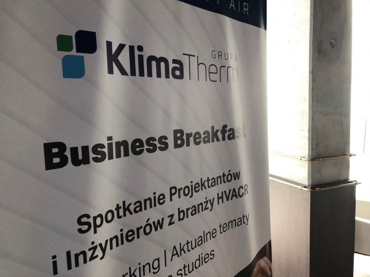 Klima-Therm z Projektantami o aktualnych tematach w branży - „Business Breakfast” 2019