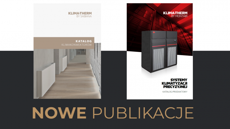 NOWE katalogi rozwiązań Klima-Therm: SABIANA i MONTAIR