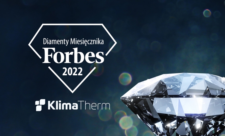 Firma Klima-Therm nagrodzona „Diamentem FORBESA 2022”