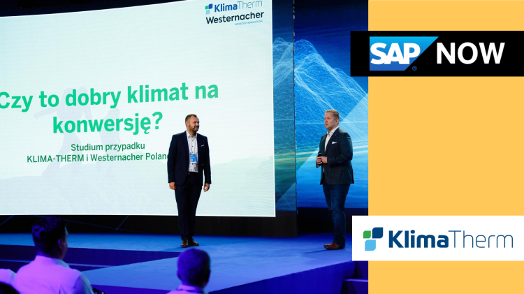 Grupa Klima-Therm na konferencji „SAP NOW 2022”