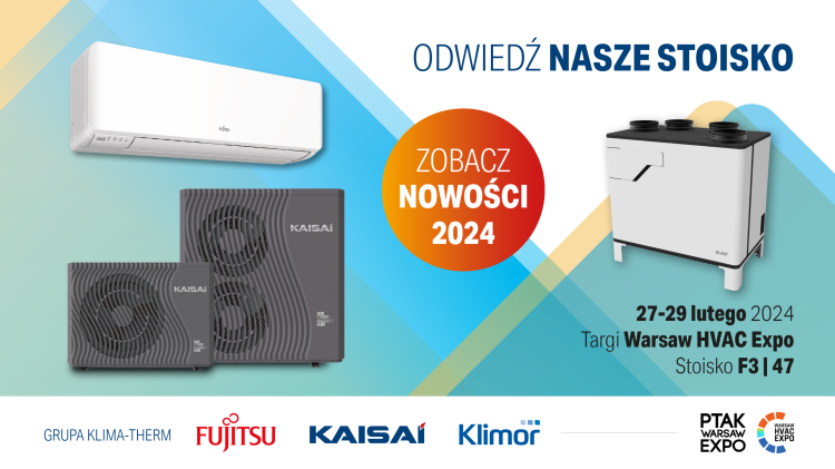 Grupa Klima-Therm na targach Warsaw HVAC Expo