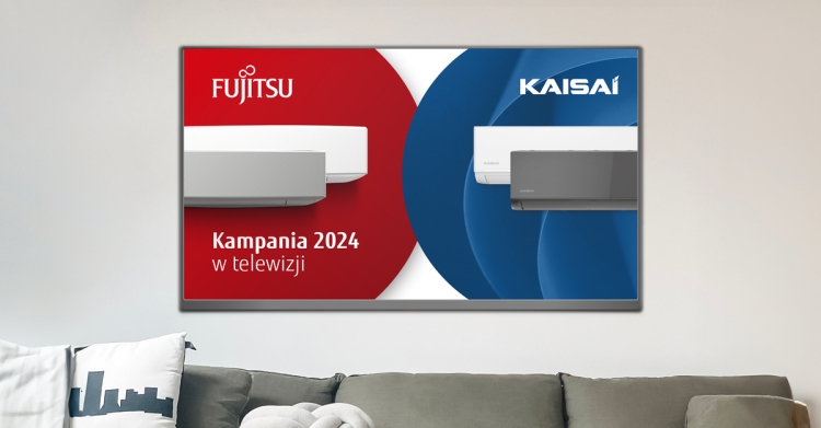 Kampania sponsoringowa marek Fujitsu i KAISAI w telewizji 