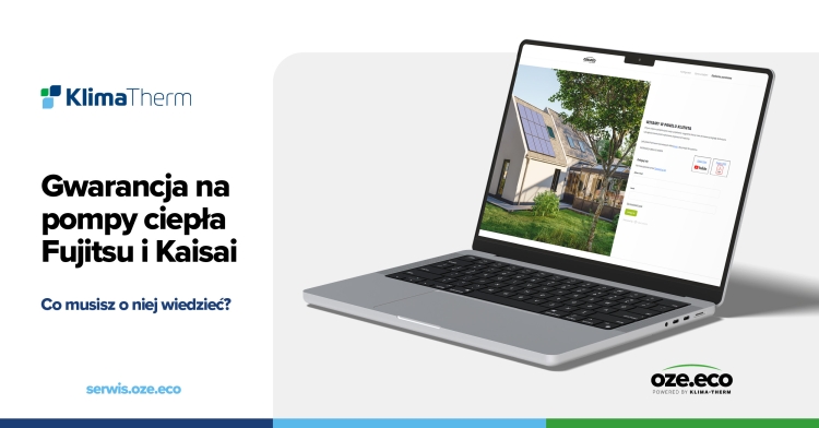 Platforma do rejestracji pomp ciepła Fujitsu i Kaisai - serwis.oze.eco 