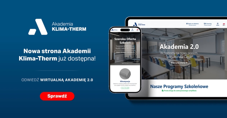 Akademia Klima-Therm z nową stroną 