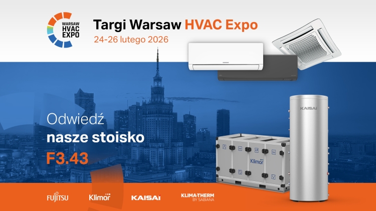 Grupa Klima-Therm na WARSAW HVAC Expo 2026 – zapraszamy na stoisko!