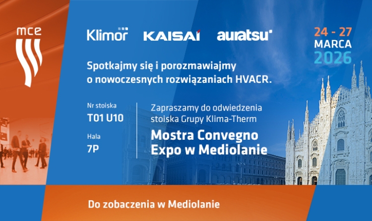 Grupa Klima-Therm na targach Mostra Convegno Expocomfort 2026 w Mediolanie