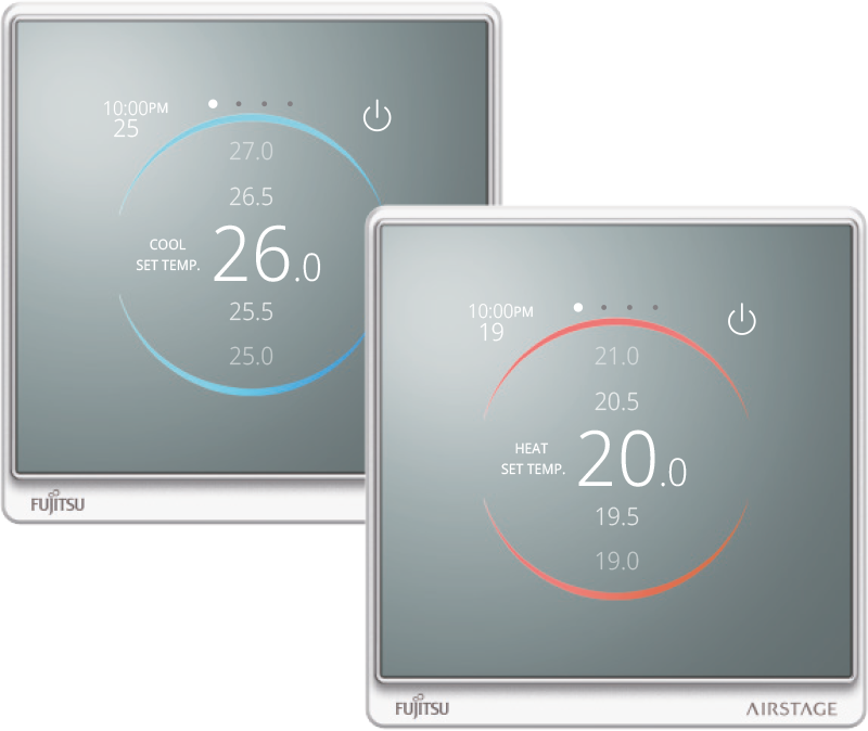 FUJITSU UTY-RVRY temperaturinställningar 20240516