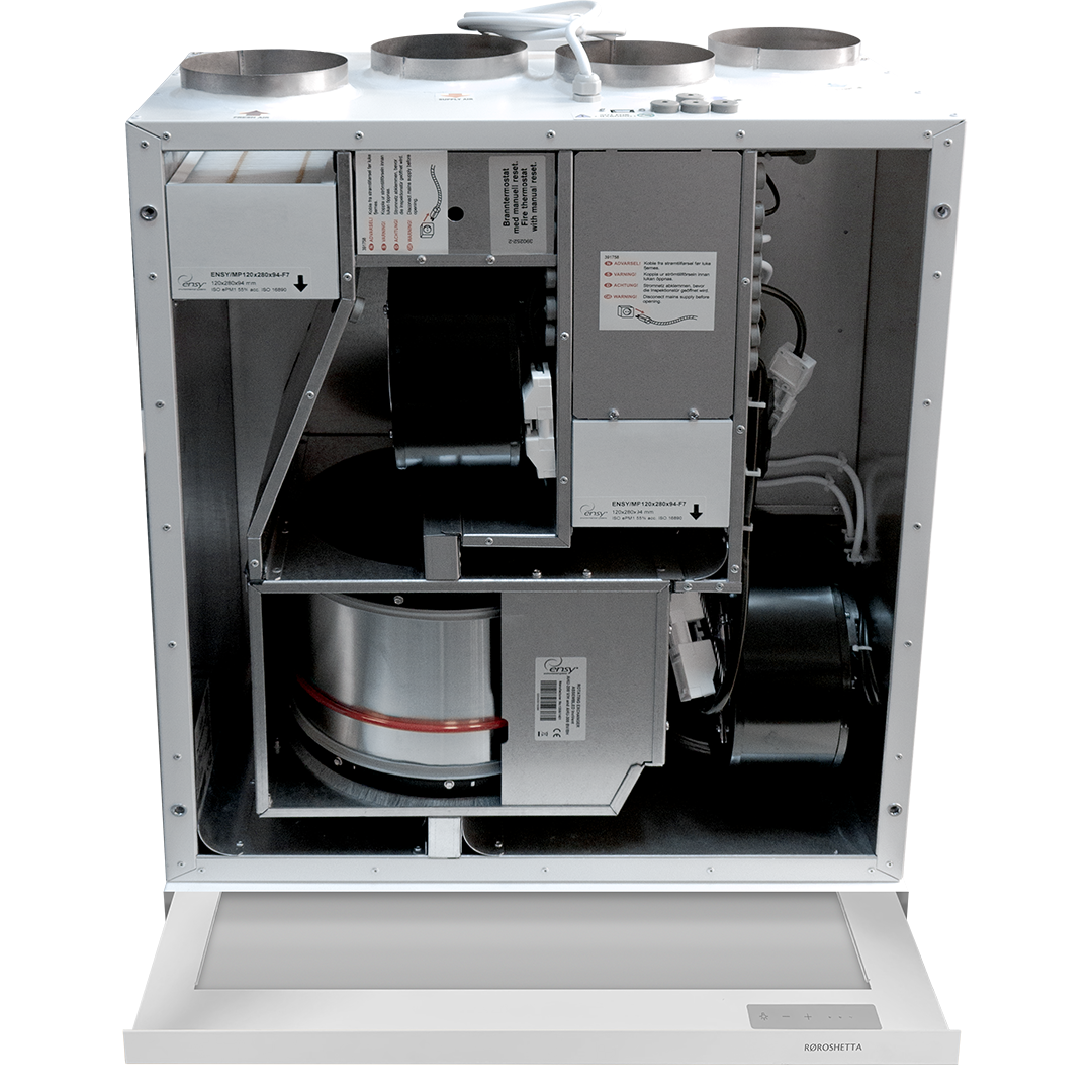 Ensy AHU 200 KH Front uncovered 1